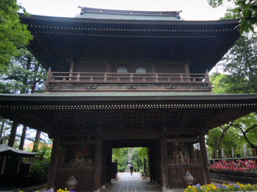 高安寺山門