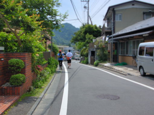 駒木野の町並み
